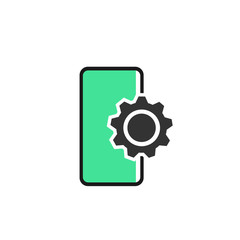 Smartphone Setting Logo & Icon Element