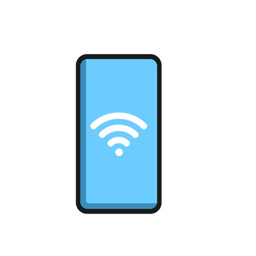 Signal Smartphone Logo & Icon Element