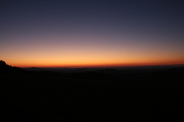 herbst sonnenuntergang landschaft