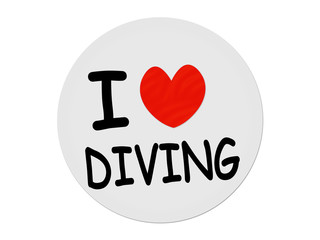 I love Diving