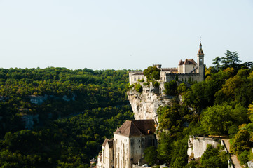 Fototapeta na wymiar Rocamadour Castle - France