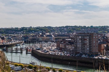 Côte d'albâtre, Normandie, France.