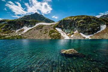 Lake in the Caucasus