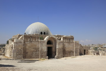 Fototapeta premium アンマン城のウマイヤ朝宮殿