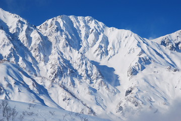 Naklejka premium Hakuba snow resort