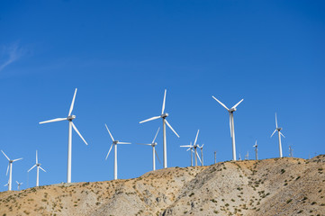 Wind Turbines in Southern California