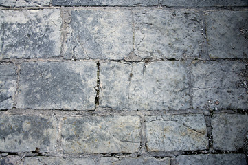 Ancient Medieval Sidewalk in an Italian Monastery