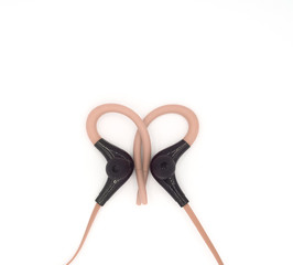 Head set on the white background, Head set isolation