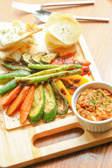 grilled vegetables