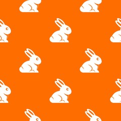 Fototapeta premium Easter bunny pattern seamless