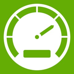 Speedometer icon green