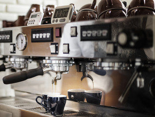 A coffee machine