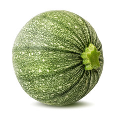 Fresh pumpkin isolated on white background with clipping path