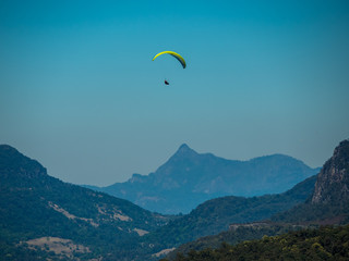 Fototapeta na wymiar Paragliding 9