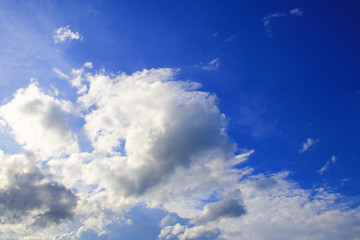 panorama sky and cloud summer time beautiful background