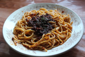 soslu makarna