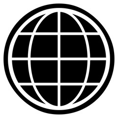 Black web vector icon
