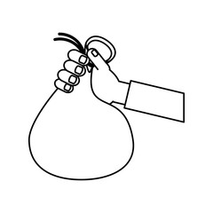  money bag  vector illustration