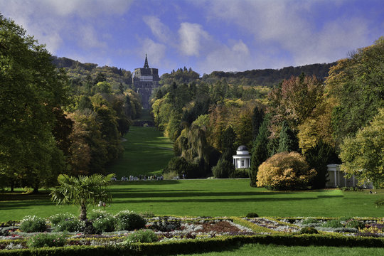 Der Bergpark in Kassel in Nordhessen