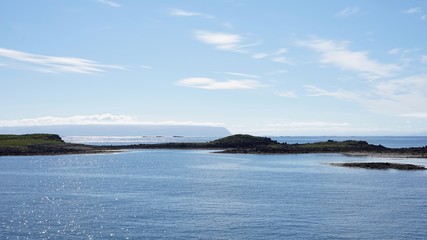 Fähre über den Breidafjördur zu den Westfjorden / Landschaft West-Island