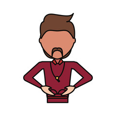 man vector illustration