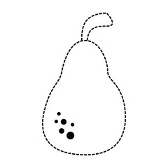 pear fresh fruit icon