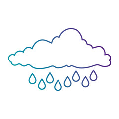 cloud sky rainy icon