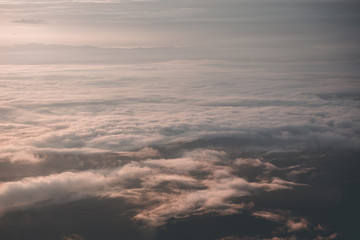 Sunrise and the clouds Mist