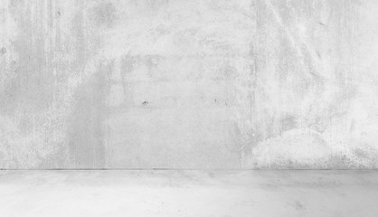 white concrete wall room