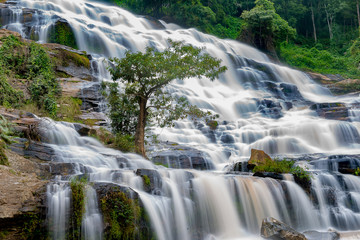 Mae Ya waterfall, Chiang Mai ,Thailand.