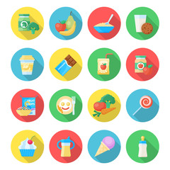 Baby food icon