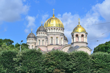 Obraz premium Riga Orthodox cathedral