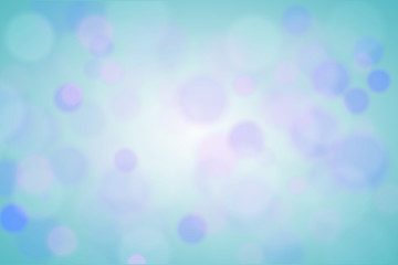 vector turquoise bokeh background, no transparencies were used.