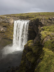 A small waterfall on the river Skoga