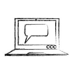 laptop  vector illustration