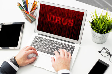 Virus on computer