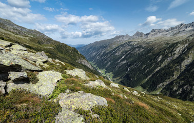 Fototapeta na wymiar Alpen Hike