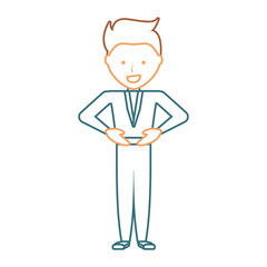 man  vector illustration