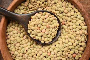 collection of different legumes for background