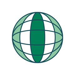 global sphere icon