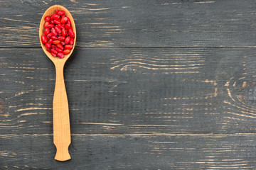 Barberry in spoon