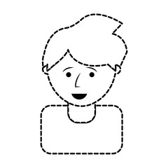 cartoon man icon