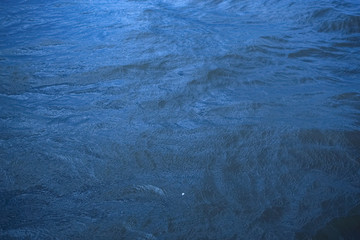 Texture of water in the sea