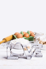 Metal molds for cookies