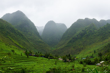 Obraz premium Mountains in Ha Giang, Vietnam