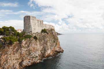 Fototapeta na wymiar Historical fortress Lovrijenac. Dubrovnik. Croatia