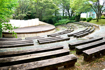 Outdoor stage
