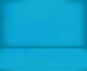 blue screen background with grid line