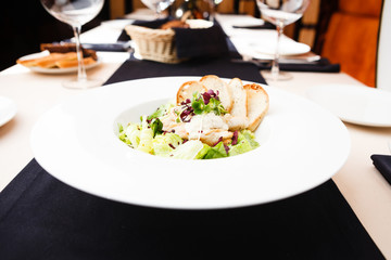 Classic Caesar salad