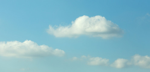 Fototapeta na wymiar Helle Wolken
